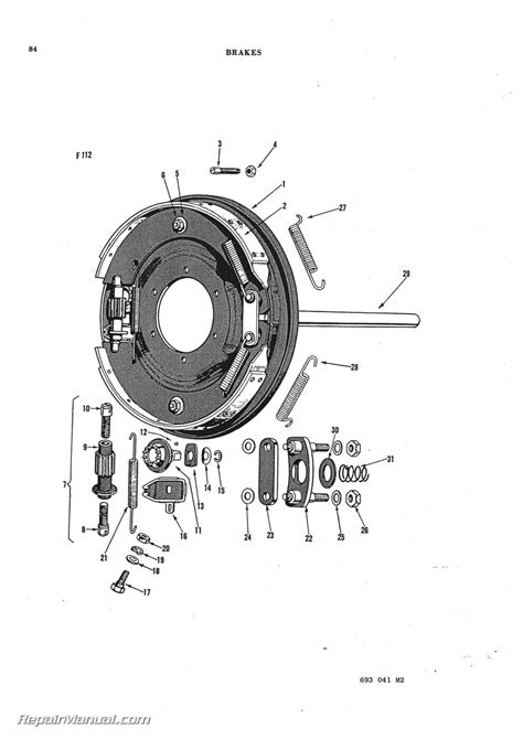 Massey Ferguson To To Te Tea Parts Manual