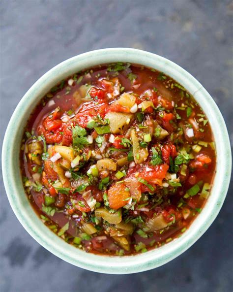 Simple Green Chile Tomato Salsa Recipe