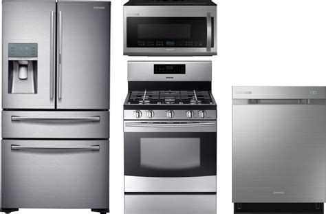 Samsung Sareradwmw64 Samsung 4 Piece Kitchen Appliances Package With