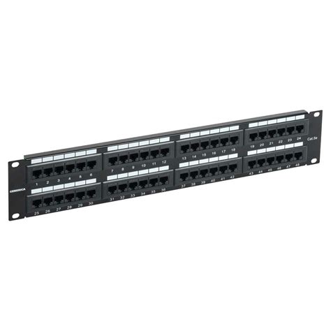Патч-панель GENERICA 2U кат. 5Е UTP 48 портов Krone PP48-2UC5EU-K05-G ...