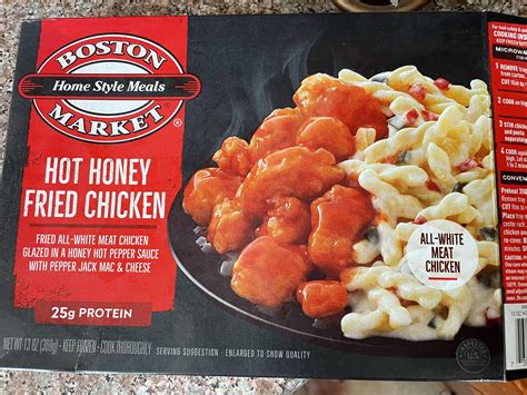 Boston market - Hot honey fried chicken : r/frozendinners