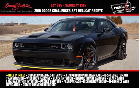 2019 Dodge Challenger Hellcat Redeye American Muscle Carz