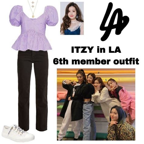 Pin De Anya Em ITZY 6th Members Inspired Roupas