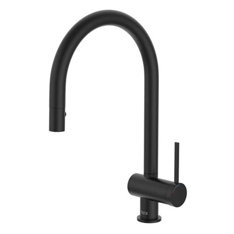 Grifo Monomando Cocina Ona Negro Roca A5a811fnb0