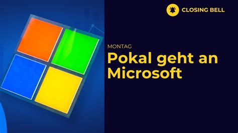 Pokal Geht An Microsoft NVIDA Auch Auf Rekordniveau Stream Ab 22 10