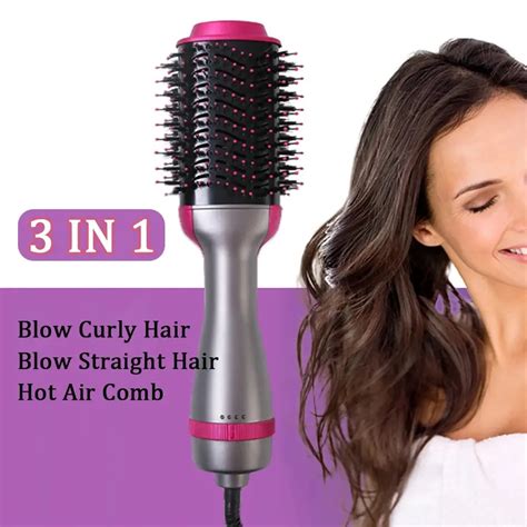 Original Guarantee Hair Dryer 3 In 1 Negative Ion Hot Air Dryer Curly Hair Straight Hair Style