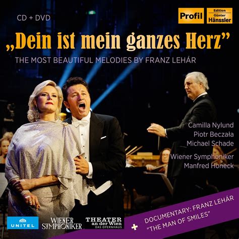 Dein ist mein ganzes Herz Melodies by Franz Lehar hänssler Classic