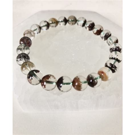 Four Seasons Treasure Phantom Quartz Crystal Bracelet Shopee Malaysia