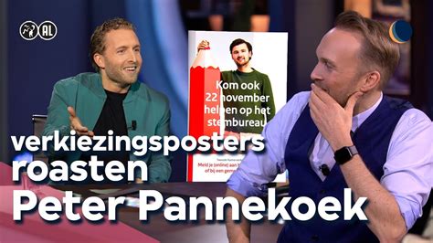 Peter Pannekoek Roast Verkiezingsposters De Avondshow Met Arjen