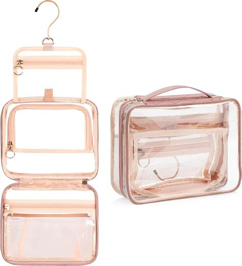 Amazon Cubetastic Clear Makeup Bag For Women Transparent Cosmetic