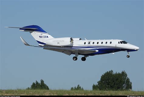 N Em Private Cessna Citation X Photo By Martijn Koetsier Id