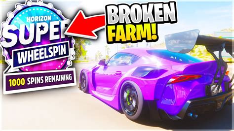 NEW Forza Horizon 5 UNLIMITED SUPER WHEELSPINS FARM Forza Horizon 5