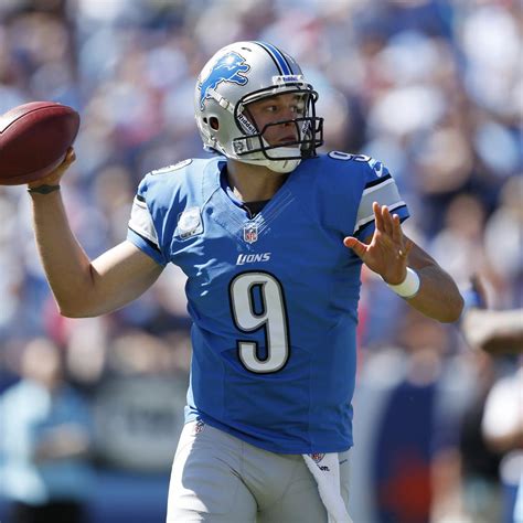 Matt Stafford: Fantasy Football Owners Should Sit Lions Quarterback in ...