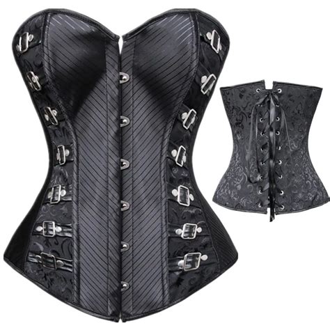 Buy Abbille Faux Leather Corset Top Woman Leather