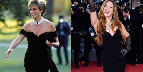 Shakira Y Su Paralelo Con Lady Di Usaron El Vestido De La Venganza