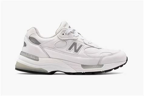 Release Info New Balance 992 White Leather Sneaker Freaker