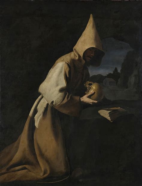 Saint Francis Kneeling in Meditation by Francisco de Zurbarán USEUM