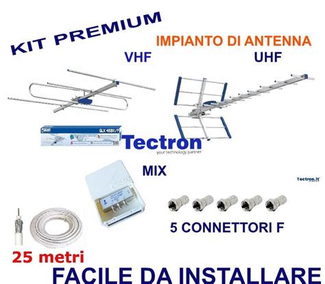 Impianti Di Antenna Tv Sat Digitale Terrestre Kit Pronti Kit