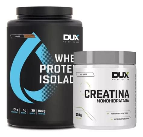 Whey Protein Isolado 900g Dux Nutrition Frete Grátis