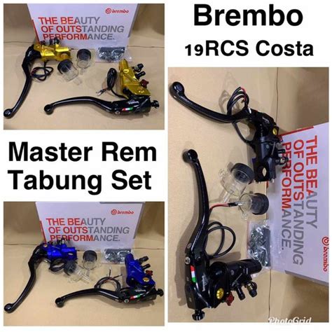 Jual Master Rem Set Brembo Rcs Corsacorta Pcx Nmax Di Lapak Saum