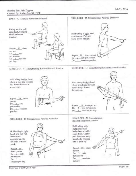 Shoulder Exercises For Rotator Cuff Injury