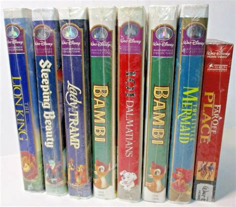 Disney Walt Disney Gold Classic Collection VHS Tapes