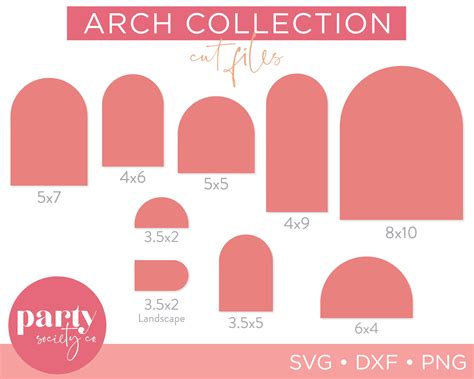 Chiara Arch Boho Arch SVG Arch Template Arch Wedding Etsy Canada