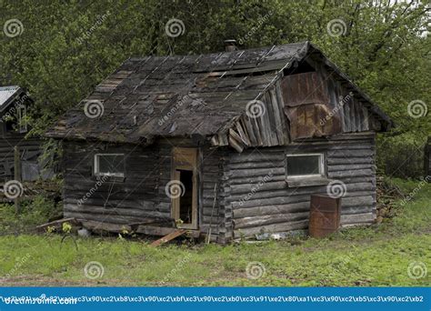 Abandoned Wooden Old House, Abandoned Houses Ruin after the Crisis ...