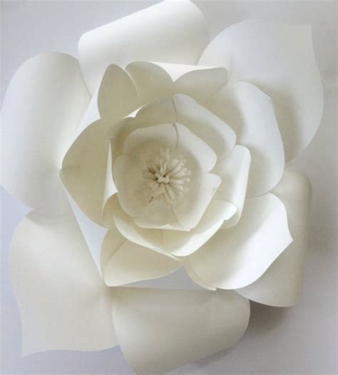 10 Paper Flower Templates Free Sample Example Format Download