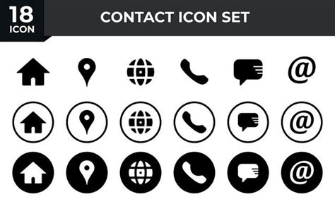 Contact Icon Vector Art, Icons, and Graphics for Free Download