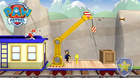 Paw Patrol Rescue Run The Train Map Discover Humorous Moments