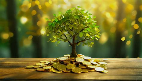 Tree Money Coins Background Images HD Pictures And Wallpaper For Free