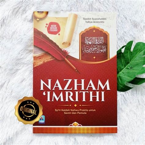 Jual Nazham Imrithi Syiir Kaidah Nahwu Praktis Untuk Santri Dan Pemula