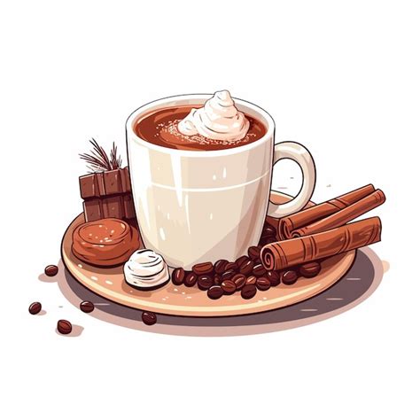 Premium Vector Christmas Hot Chokolate