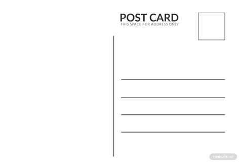 printable postcard templates designs word  psd artofit