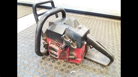 Disassembly of Jonsered 510 SP chainsaw for spare parts Бензопила