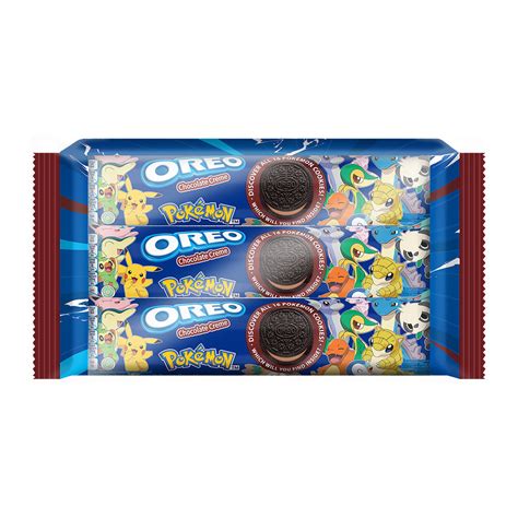 【oreo】奧利奧寶可夢版 巧克力口味夾心餅乾量販包 3588g Pchome 24h購物