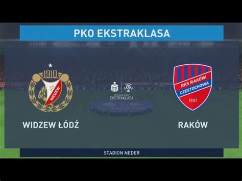 Widzew Łódź VS Raków Częstochowa Ekstraklasa FIFA 23 YouTube