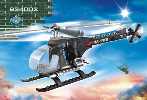 Handleiding BanBao Set 8243 Defence Force Helikopter