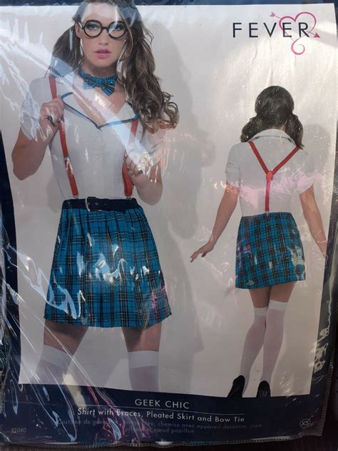 Sexy School Girl Dressing Up Outfit Xs Ebay