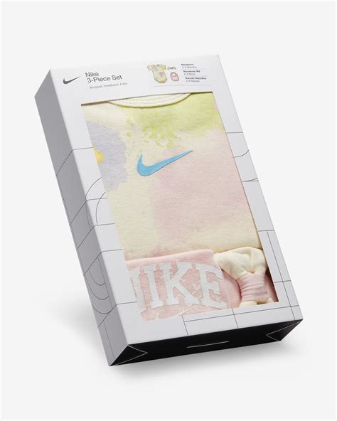 Ensemble Trois Pi Ces Nike Headband Bib And Bodysuit Box Set Pour B B