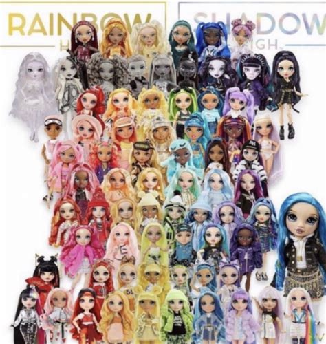 All rainbow high dolls (from series1 to Ainsley/storm twins) Tier List ...