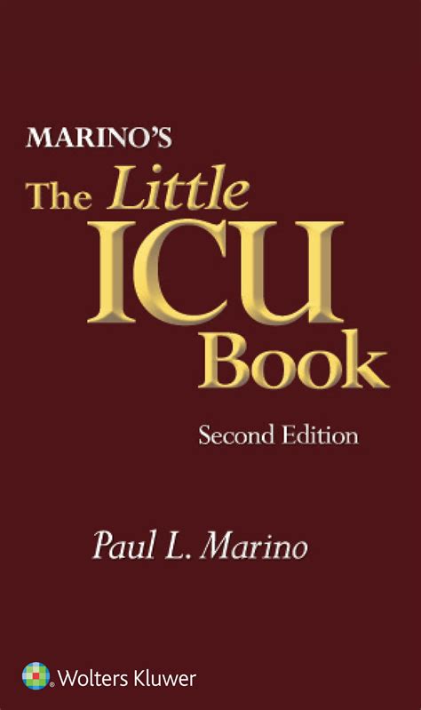 The Little Icu Of Facts And Formulas 10