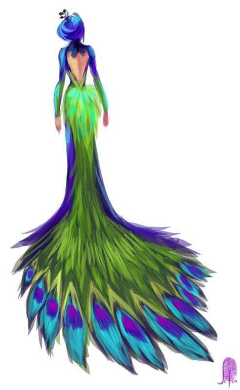 Love To Make This Real Peacock Artwork Fashion Art Illustration