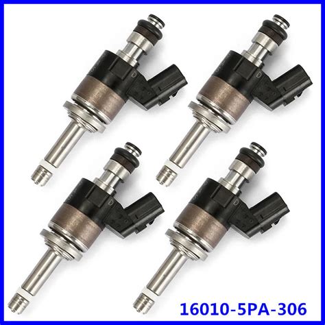 4Pcs Fuel Supply Injector For Honda Accord CRV New 16010 5PA 306 16010