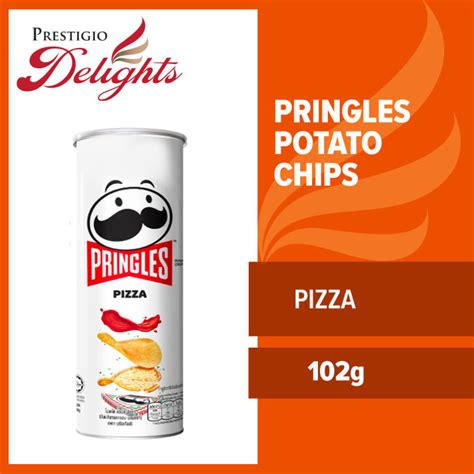 Pringles Saucy BBQ Potato Chips 102g Lazada