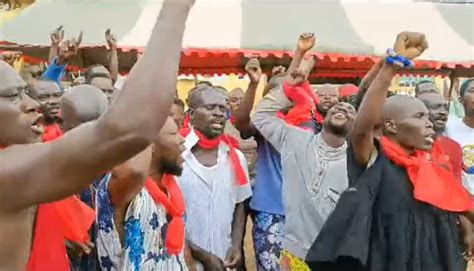 Mother Goes Naked Curses Police Over Killing Of 2 Sons At Bortianor