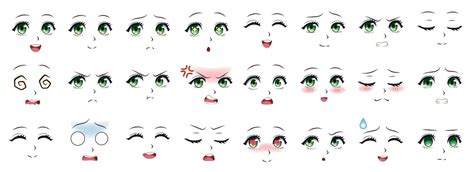 manga expression anime girl facial expressions eyes mouth  nose