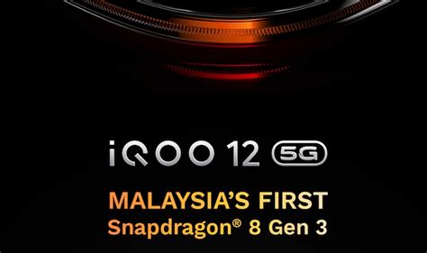 Iqoo Bakal Jadi Telefon Pertama Guna Snapdragon Gen Di Malaysia