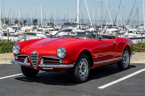 1958 Alfa Romeo Giulietta Spider for sale on BaT Auctions - sold for ...